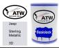 Preview: Jeep, Sterling Metallic, 3D: 500ml Lackdose, von ATW Autoteile West.